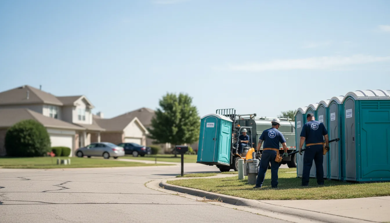 Porta Potty Rental in Walnut, IA near me
